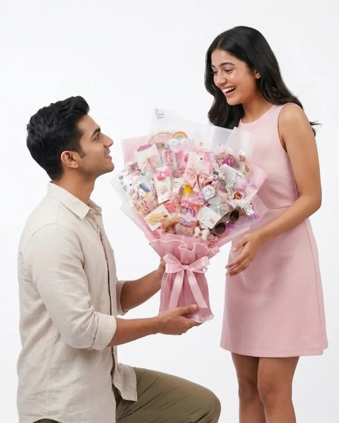 Classic Rose & Candy Bouquet — Birthday Surprise Gift